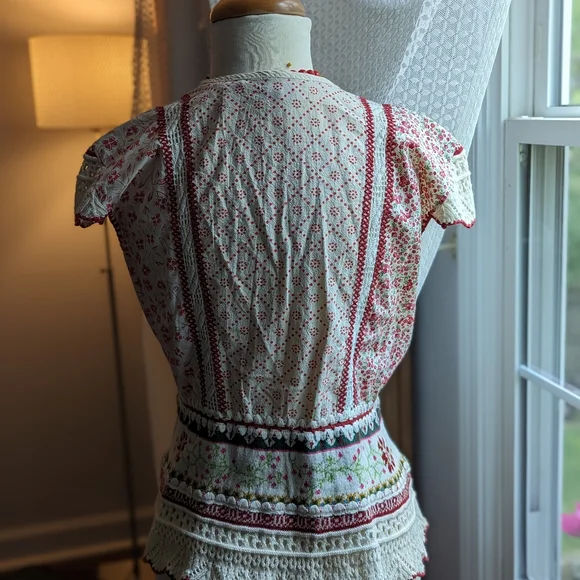 VTG CECILIA PRADO GORGEOUS BLOUSE XL (run smaller) - Picture 8 of 12